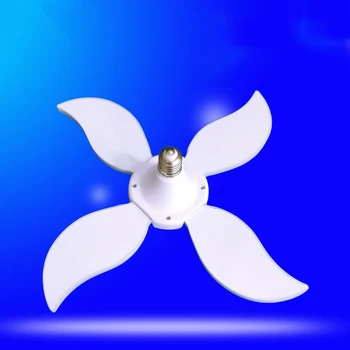 

E27 LED Foldable Bulb 4000LM Adjustable Fan Blade 220V Deformable Ceiling Folding Lighting Bulb Home Led Power