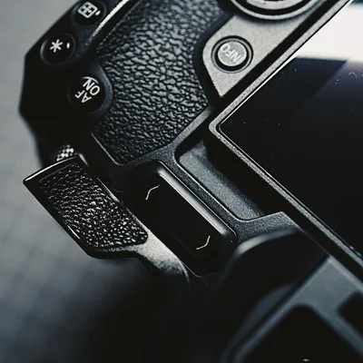 Горячий башмак Thumb Up Grip камера рукоятка для Canon EOS R - Цвет: With Sticker