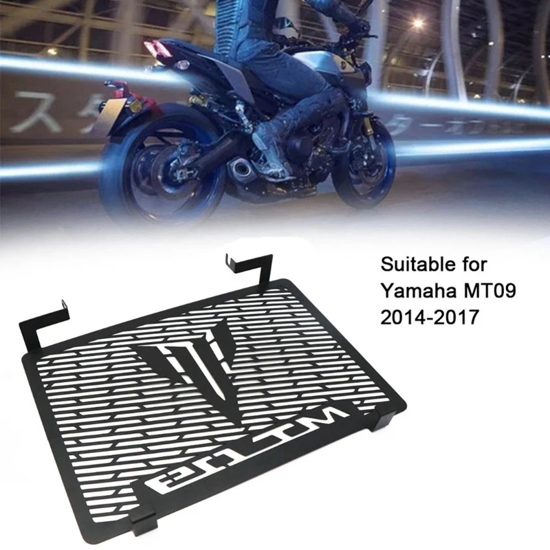 Мотоциклетная решетка радиатора Защитная крышка для Yamaha MT-09 FZ09 FZ-09 FZ 09 2014 2015 2016 2017