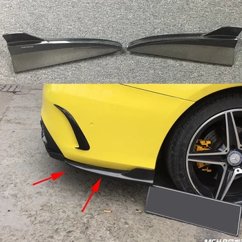 

Carbon Fiber Rear Lip Splitters Trim Canard Aprons Winglets for Mercedes Benz C class W205 C205 C180 C200 C300 C63 2016 - 2019