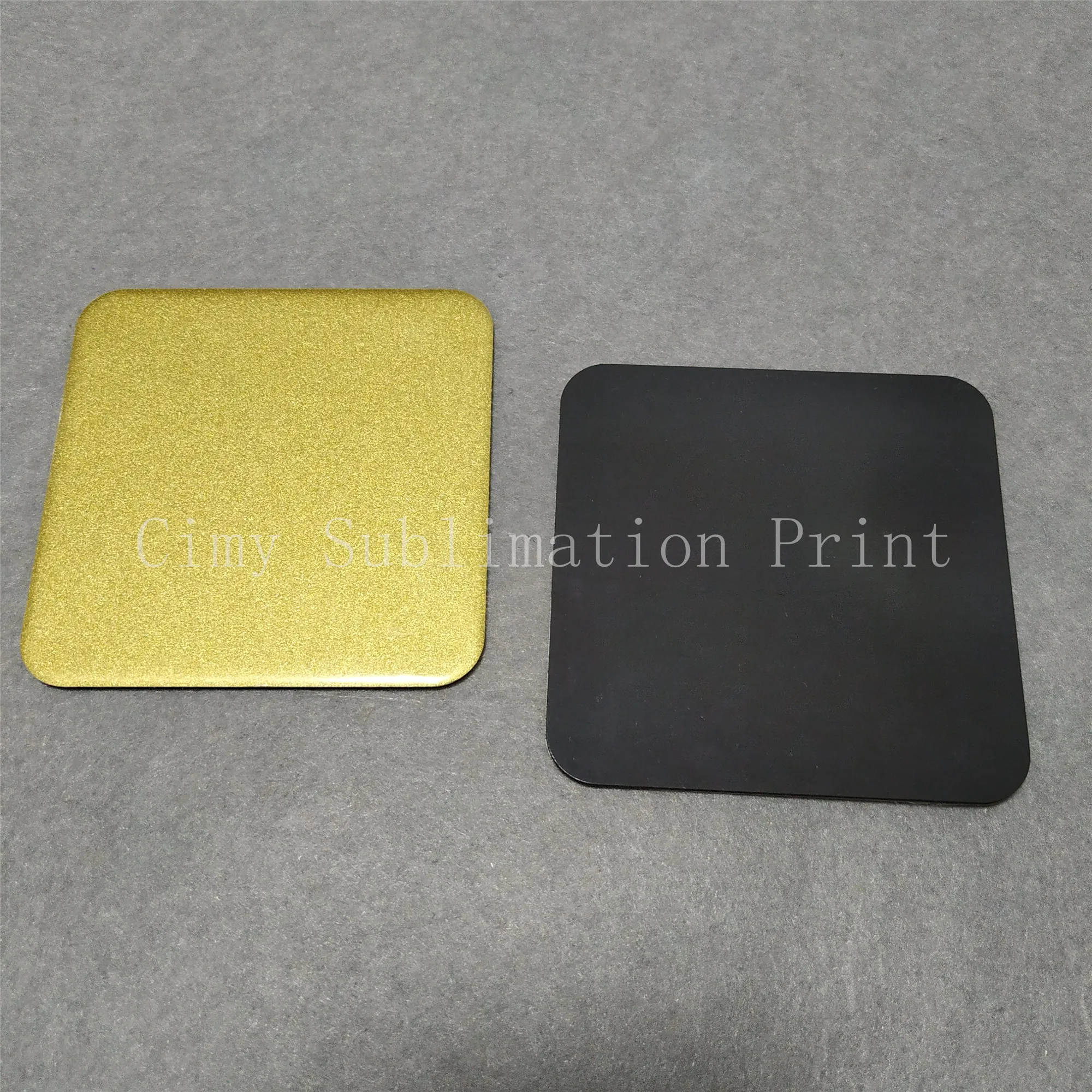 Sublimação em Branco Placas de Metal Lote Quadrado Faça Você Mesmo Geladeira Ímãs Adesivo Criativo Sublimação Presente 15 Pçs - 9*9cm - Imagem 3