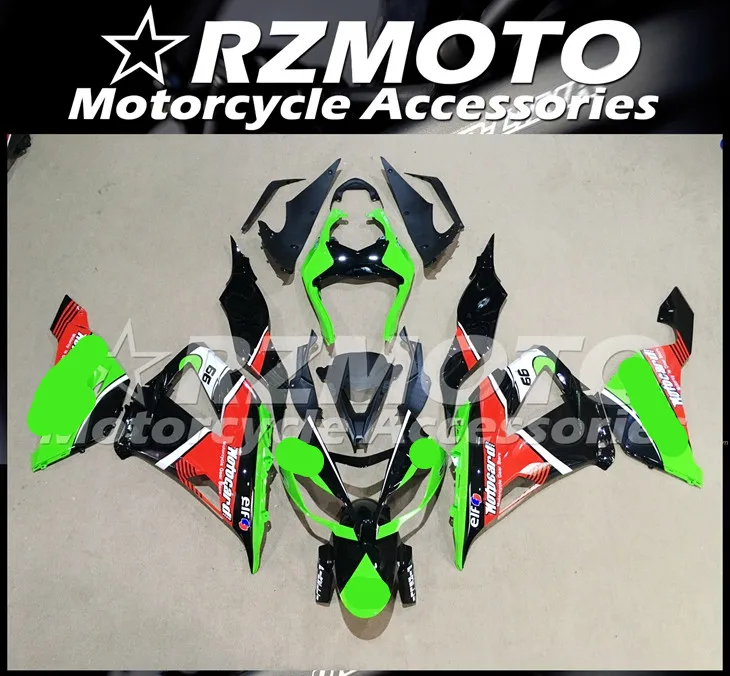 Мотоциклетный обтекатель abs подходит для Kawasaki ZX6R 636 2013- корпусные детали прессформы Магазин № 0554