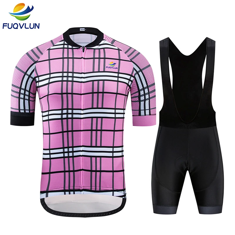 Велосипедный комплект FUQVLUN велокофты Короткие Джерси Ropa De Ciclismo Велосипедное трико одежда велосипедная одежда-9655