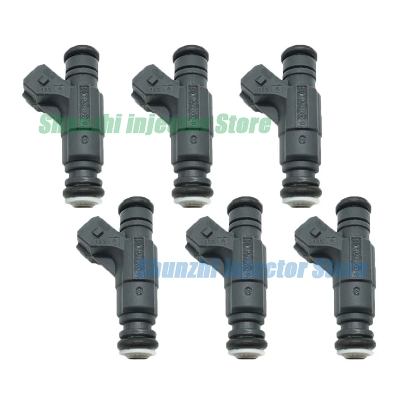 6 шт. Форсунка топливной форсунки для Audi TT VW 0280156063