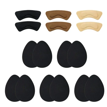 

16 PCS Anti-Slip Stick Pad for Shoes, Upgraded Non-Slip Shoes Pads & Heel Cushion Pads, Keep High Heels/Shoes From Slipping and