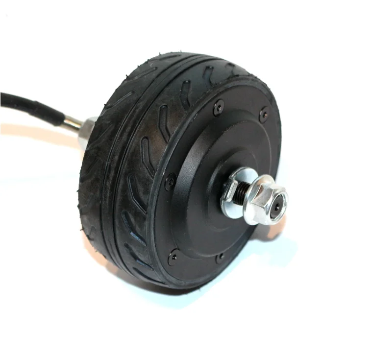 250W 24V -36V, 4 inch bilateral open gear hub motor, suitable for electric scooter, push model power
