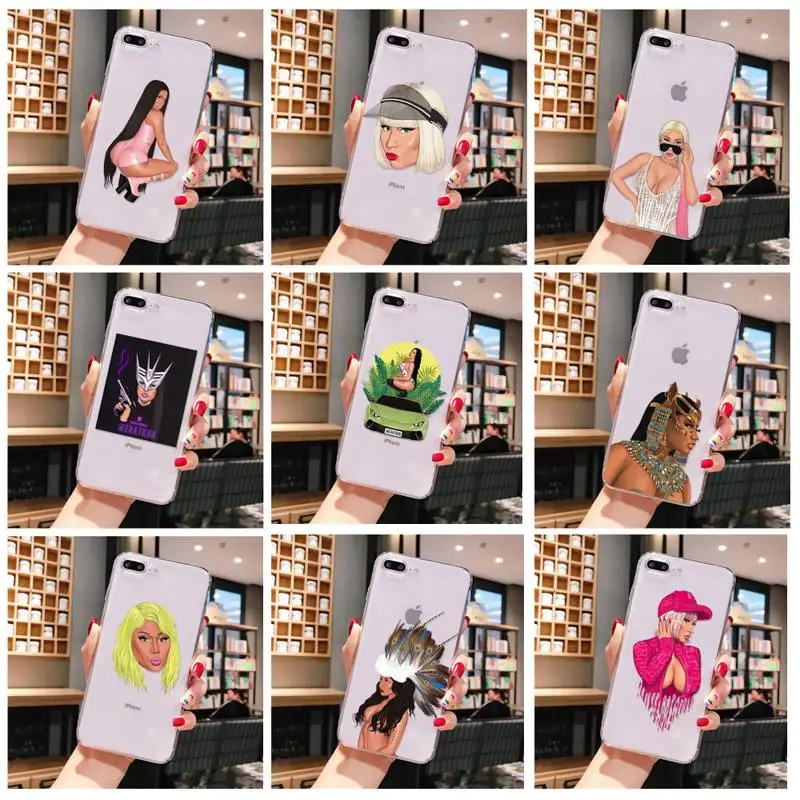 TOPLBPCS Nicki Minaj чехол для телефона iPhone X XS MAX 6 6s 7 7plus 8 8Plus 5 5S SE 2020 XR 11 11pro max|Бамперы| |