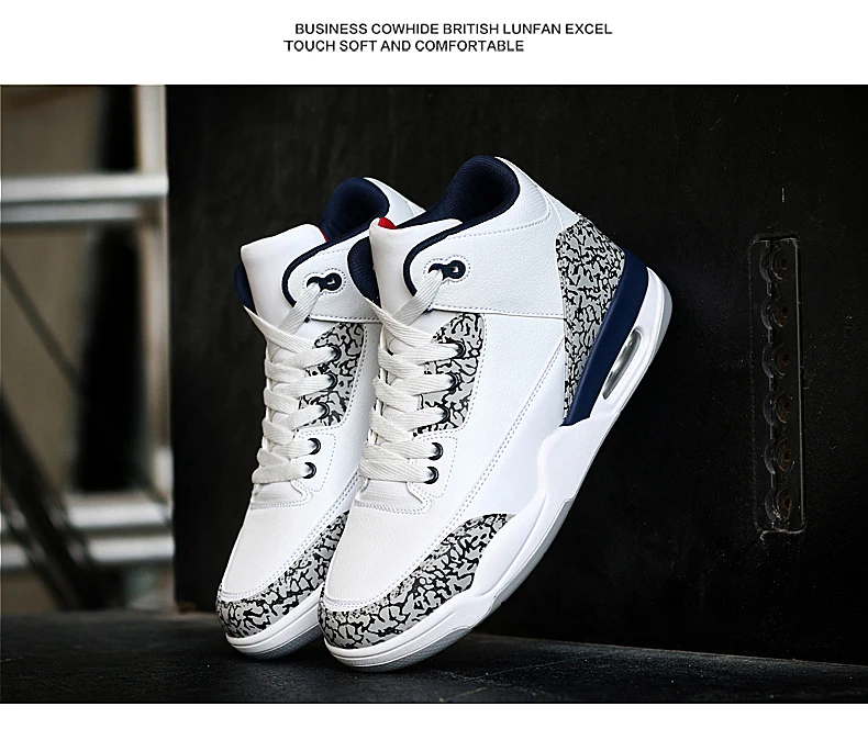 Uptempo Air Shoes Joran Ретро 3 амортизирующие кроссовки для баскетбола кроссовки Карри обувь Мужская баскетбольная обувь Kyrie 4 Спортивная обувь для мужчин