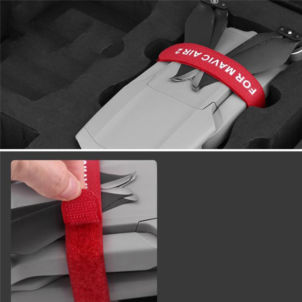 2 шт. пропеллеры фиксатор лопастной луч ремень защитный держатель для DJI MAVIC AIR