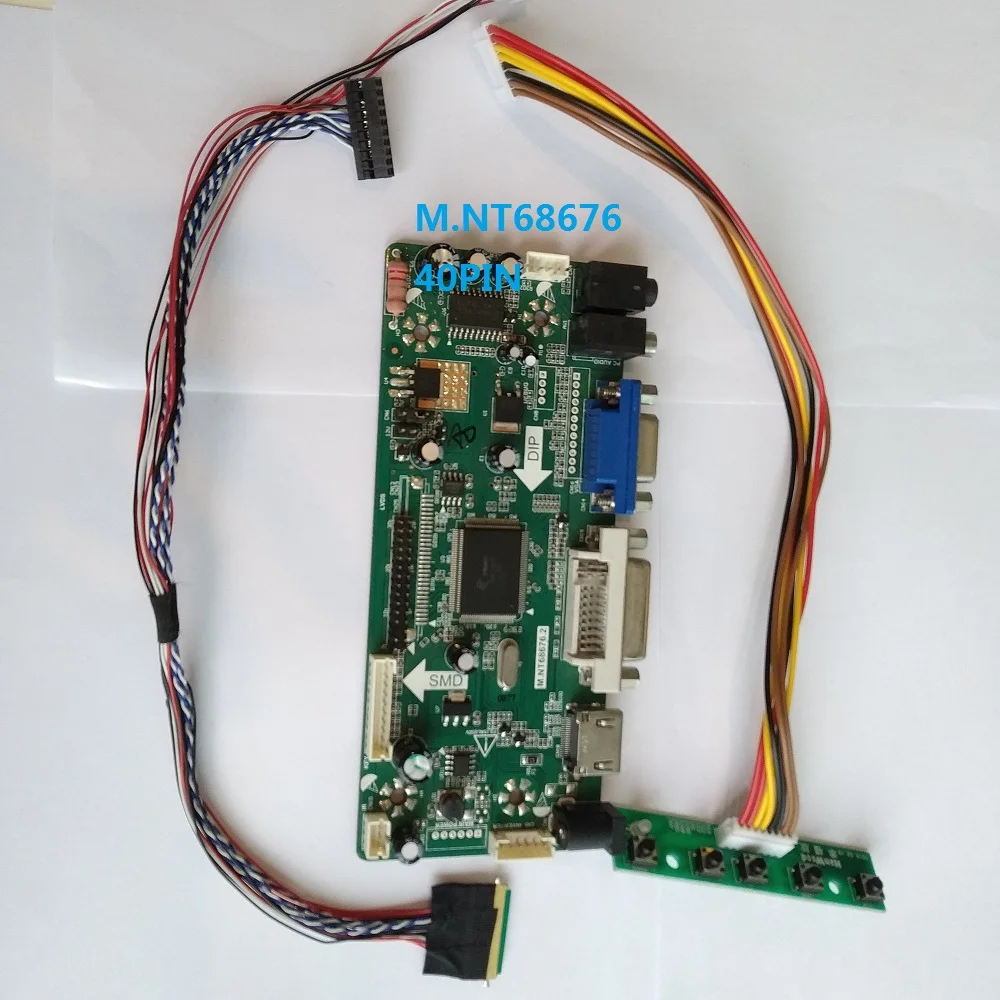 M. NT68676 HDMI плата контроллера DIY для N133BGE-L41 1366X768 экранная Панель цифровой сигнал светодиодный VGA lcd 13," комплект