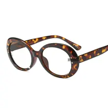 Женские овальные очки для чтения с леопардовым принтом для мужчин и женщин, очки для дальнозоркости, очки унисекс, прозрачные оправы NX