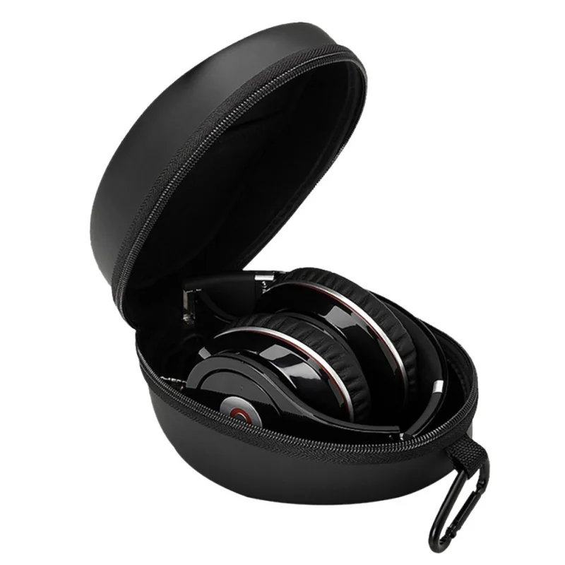 

Headphone Case Earphone Carry Pouch Headset Hard Travel Storage Bag Portable