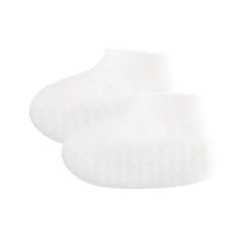 

Silicone Waterproof Shoe Cover Outdoor Rainproof Hiking Skid-proof Shoe Covers Portable Transparent Shoe Cover