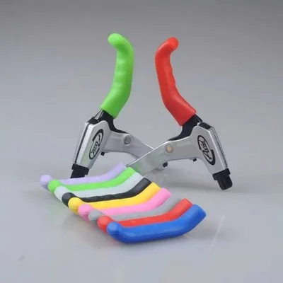 

Bicycle Protective Case Mountain Bike Highway Folding Bicycle Brake Lever Grip Cover Silicone Protective Sleeve (Price of One Pa