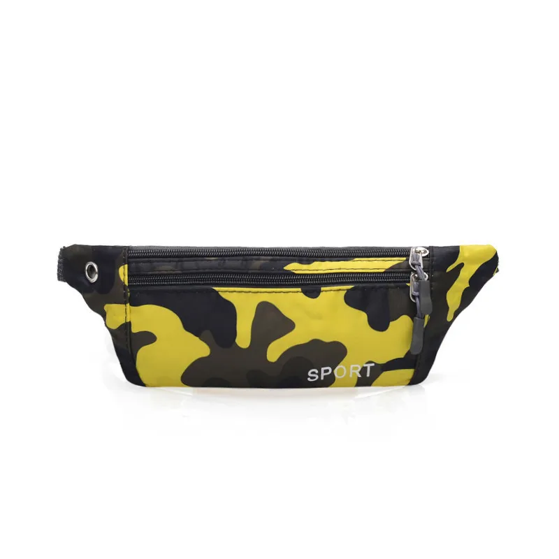 

Fashion & Sports Men Camouflage Wallet Chest Pack Backpack Multi-functional Headphone Jack Casual Men's Bag Shoulder Diagonal Ba