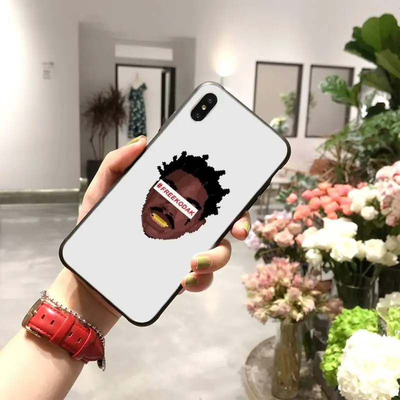 PENGHUWAN Kodak Nero Rapper Soft Silicone Black Phone Case for iPhone 11 pro XS MAX 8 7 6 6S Plus X 5S SE 2020 XR case