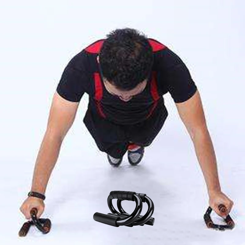 

2pcs S Shape Push Up Stand Aluminium Push-Ups Stands Bars Tool Voor Fitness Borst Training Apparatuur Exercise training