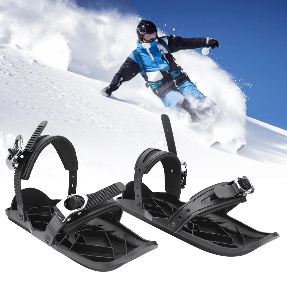 Winter Outdoor Ski Snowshoes Aluminum Snow Shoes Snowboard Boots With Adjustable Bindings Carrying Tote Bag Outdoor Winter
