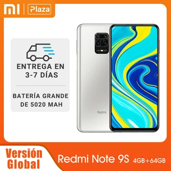 

In Stock Global Version Xiaomi Redmi Note 9S 4GB 64GB Snapdragon 720G 48MP AI Quad Camera Smartphone Note 9 S 5020mAh