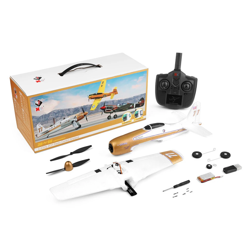 WLtoys XK A260 F8F 4Ch 384 Wingspan 6G/3D Modle Stunt Plane