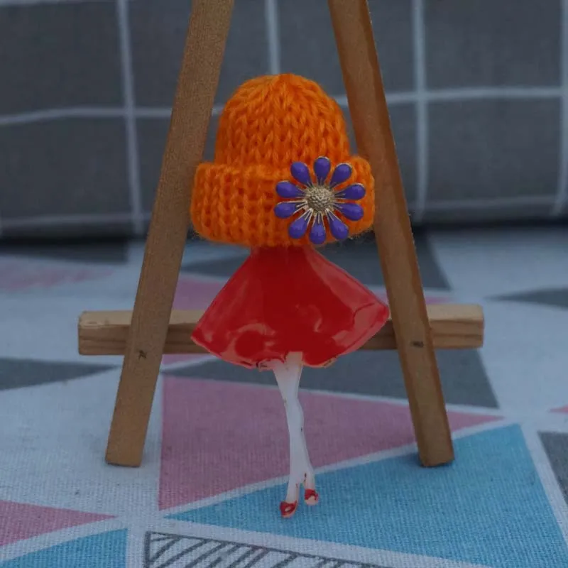 Одежда акриловые значки Kawaii значки на рюкзак булавка брошь значок для женщины - Окраска металла: 182
