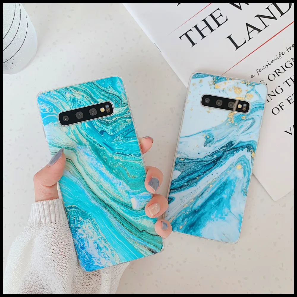 Абсолютно Новый мраморный чехол для Huawei P20 Pro Lite Mate 20 мягкий силиконовый P30 |