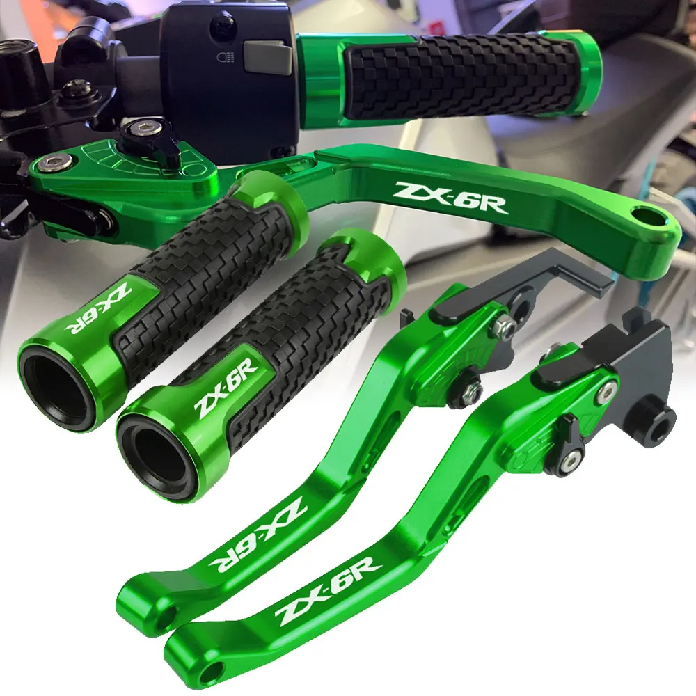 Рычаг тормоза сцепления мотоцикла регулируемая ручка рычаги для KAWASAKI ZX6R ZX-6R 2000 2001