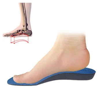 

Flat Feet Arch Support Insoles Comfortable Plush Cloth Orthotic Insoles Foot Pad Running Insoles Insert Cushion Outdoor Hiking