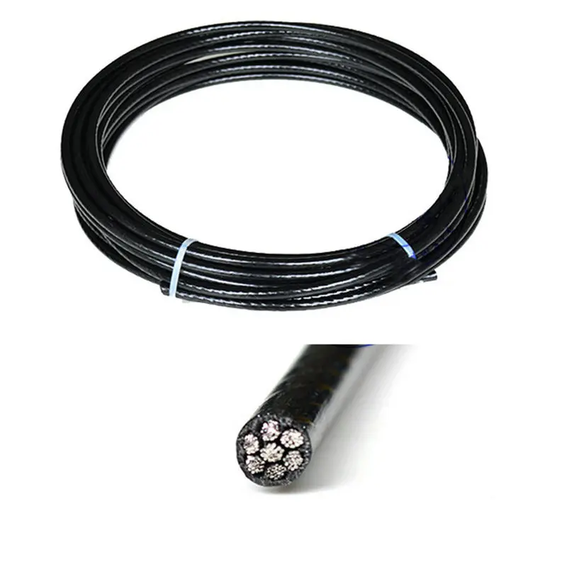 Stainless Steel Wire Rope Steel Wire Rope HQ BC01 PVC Plastic Coated Stainless Steel 304 Wire Rope Cable 0.38-6MM Diameter Flexible Soft Steel Cable