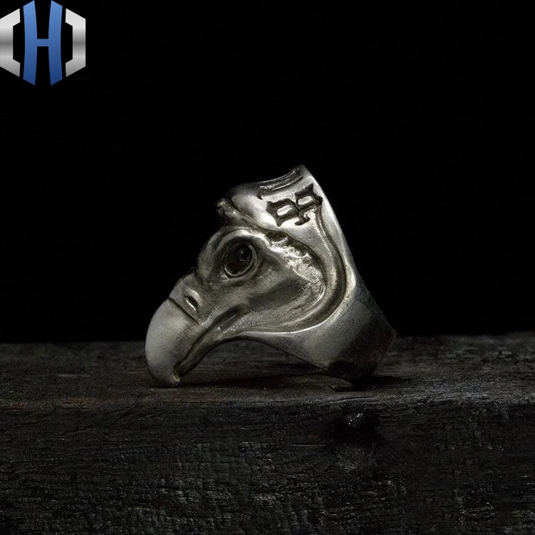

Original Work Handmade Silver 925 Silver Ring Dark