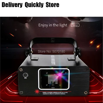 

1 Head Disco Lazer RGB 3 IN 1 Full Color DJ Laser Show Patterns Projector Good Use For Disco Xmas Home Party 1 Lens Laser Show