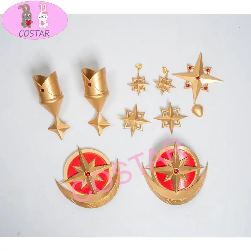 

COSTAR Anime Game Genshin Impact Mona Cosplay Headwear Hair Accessory Props Accessories Jewelry Earrings
