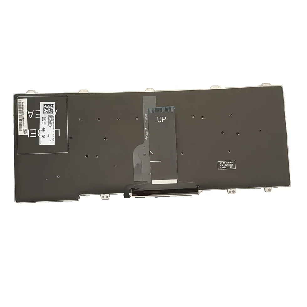 Azerty Francês Novo 0rjxhk para Dell Latitude 3340 3350 E3340 E5450 E5470 E7470 E7450 Substituir o Teclado do Portátil com Luz Retroiluminada - Imagem 3