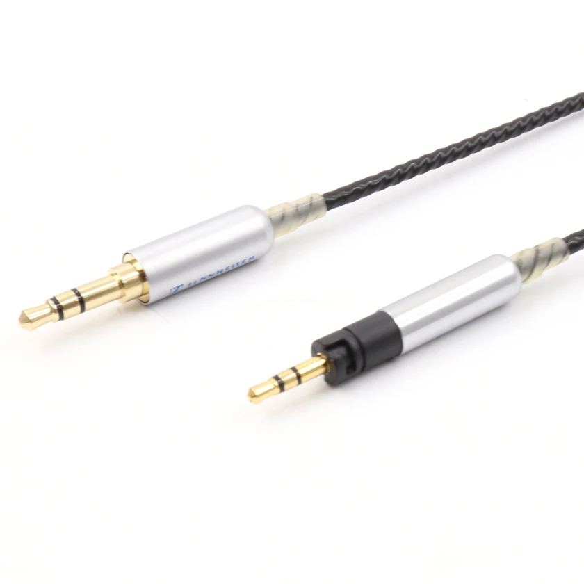LN005395 6 5mm 3 5mm Plugs Headphone Earphone Cable For HiFiMan HE400 HE5 HE6 HE300 HE560 HE4 HE500 HE600