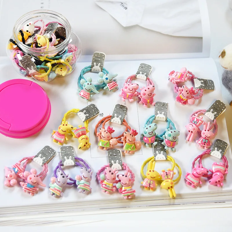 

New Korean Style Baby Head Rope for Tying Hair Rubber Band Cartoon Hair Band Children 's Cartoon Hair Band