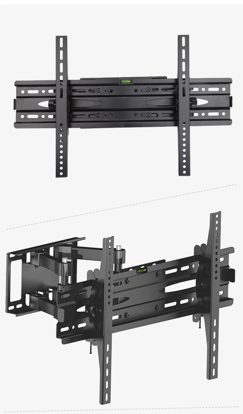 Universal TV Wall Mount Fit for 32"-65" LED LCD Plasma Screen 6 Arms Articulating Flexible Full Motion Tilt Swivel TV Bracket remotes