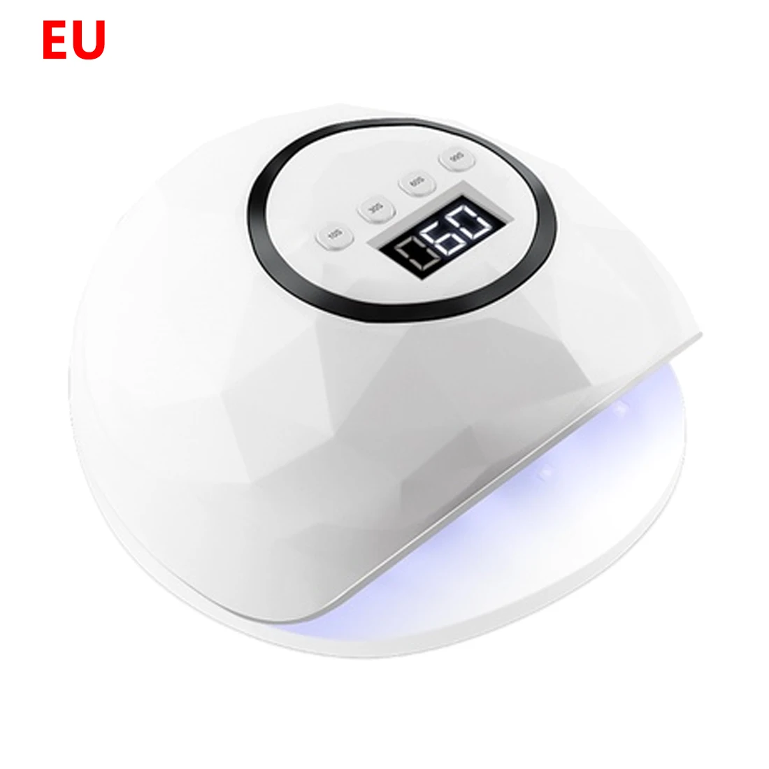 86W WHITE EU Совершенно 72 Вт/86 Вт УФ-лампа для сушки ногтей профессиональный УФ-светодиодный Гель-лак для ногтей быстрая отверждение Гель-лак ледяная лампа для маникюра - Цвет: 86W WHITE EU