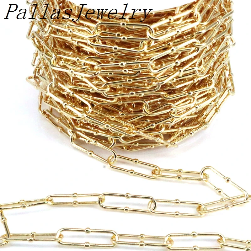 3meters High Quality Chain Gold Plating Chain For Jewelry Making