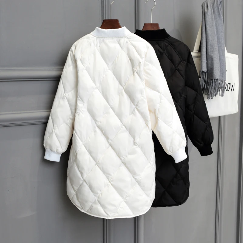KMETRAM, женский пуховик, зимнее пальто, женская длинная куртка в Корейском стиле, женское модное пуховое пальто, женская теплая парка, Manteau Femme MY4859