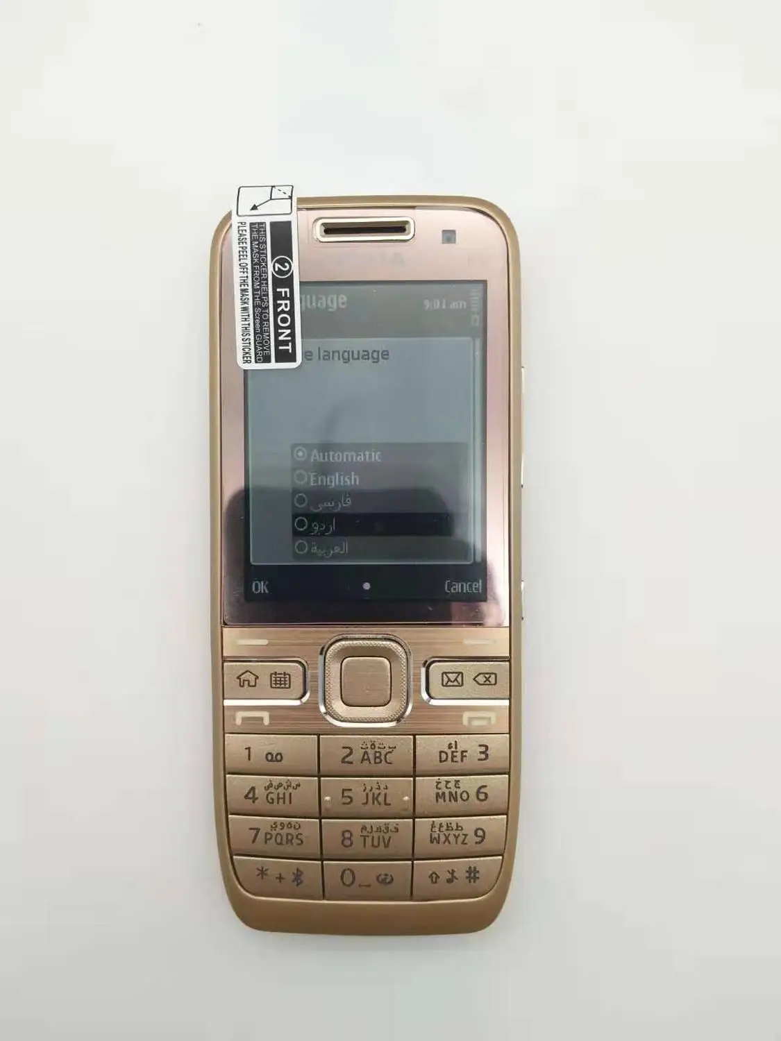 E52 разблокированный Nokia E52 GSM WCDMA сотовый телефон Wifi Bluetooth gps 3.2MP камера телефон Восстановленный