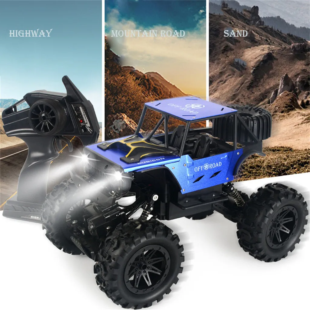 RC 1:14 2,4G 2WD высокоскоростной внедорожный беспроводной пульт дистанционного управления автомобиль сплав внедорожный скалолазание RC автомобиль игрушки для детей подарок Z