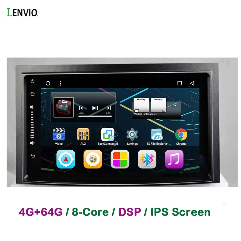 Lenvio DSP ips Оперативная память 4 Гб+ 64 Гб 2 Din Android 8,1 Автомобильный мультимедийный dvd-плеер для Toyota Venza 2009 2010- 8-ядерный радио gps NAVI