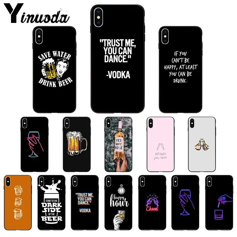Мягкий чехол Yinuoda из ТПУ для Apple iPhone 8 7 6 6S Plus X XS MAX 5 5S SE XR 11 11pro max | Мобильные телефоны