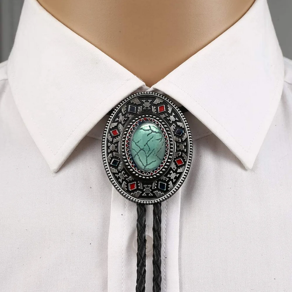 Западный Аквамариновый галстук ручной работы для рубашки|western tie|bolo tiewestern bolo tie |