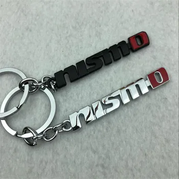 

Car Keyring Keychain Key Chain Key Ring for Nissan Nismo Almera Juke Qashqai Tiida X Trail Note Teana 350Z 370Z Styling Pendant