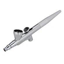 BMBY-Аэрограф Комплект Pro Аэрограф Двойного Действия 2 cc 0,2+ 0,3+ 0,5 мм с адаптером для воздушного шланга 1,8 м-пистолет для пневматической щетки