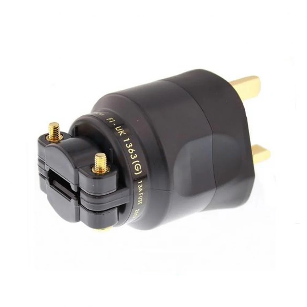 Furutech 13A UK Сетевой Штепсель FI-UK 1363(G) позолоченный/FI-UK 1363(R) NCF покрытый родием верхний конец MATIHUR hifi Япония без коробки