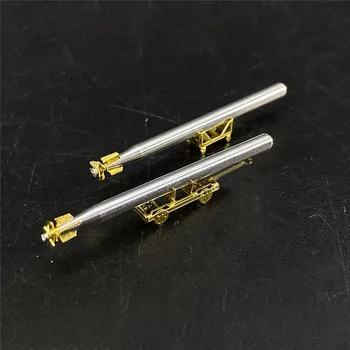 

Simulation Metal Torpedo Model with Carriages for 1/200 Warship Model Parts Accessories