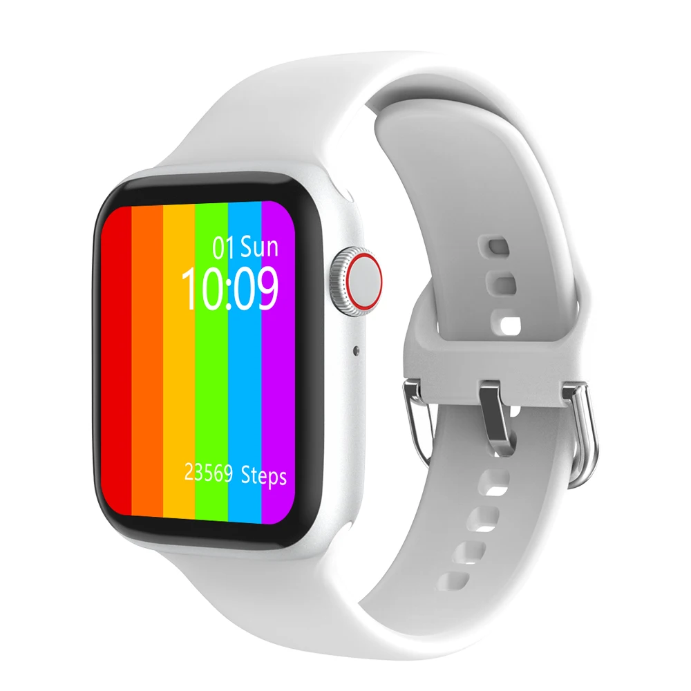 W46 Smartwatch 2021 DIY Watch Face IWO W46 Smart Watch Men Women IP67 Waterproof ECG Temperature Android iOS 1.75 inch 320*385