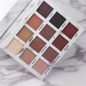 

12 Color Eyeshadow Palette Cosmetics Marble Collection *
